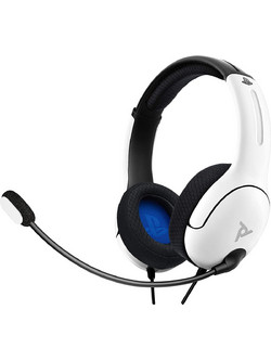 PDP LVL40 for PS5 Gaming Headset Over Ear White