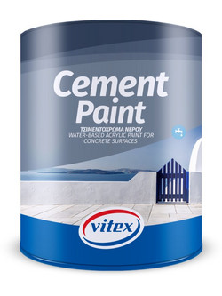 Vitex Cement Paint Τσιμεντόχρωμα Λευκό 0.75lt