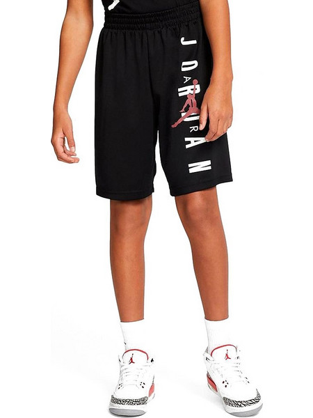 Jordan Vert Mesh Αθλητικό Παιδικό Σορτς Μαύρο 957176-023