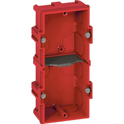 Κουτί Batibox Τοίxου 2 Θέσεων-4/5 Στοιχείων με Βάθος 40mm