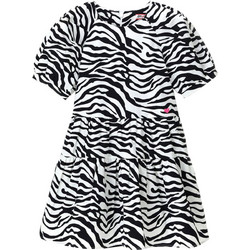 Original Marines Animalier Παιδικό Φόρεμα Μαύρο DBP3010