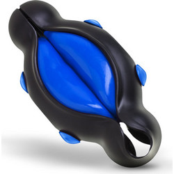 Big Teaze Toys Verspanken Oral Sex Stimulator Pocket Mouth Αυνανιστήρι Blue