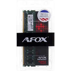 AFOX 8GB (1X8GB) DDR3 RAM 1600MHz AFLD38BK1L