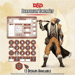 Dungeons & Dragons 5th Edition - Barbarian Token Set