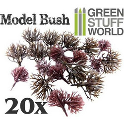 Green Stuff World 9093 - Model Bush Trunk Set x20
