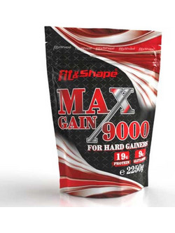 Fit & Shape Max Gain 9000 Chocolate Tart Πρωτεΐνη Ορού Γάλακτος 2.25kg