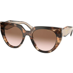 Prada PR14WS 01R0A6 Γυναικεία Γυαλιά Ηλίου Cat Eye Κοκάλινα Καφέ με Καφέ Degradee Φακό