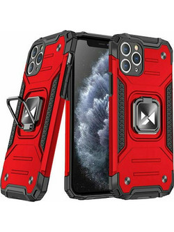 Wozinsky Ring Armor Back Cover Συνθετική Ανθεκτική Κόκκινο (iPhone 11 Pro Max)