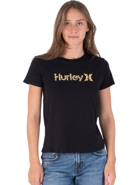 HURLEY ΜΠΛΟΥΖΑ ΓΥΝΑΙΚΕΙΑ ME LOGO 3HS1580279-CVR (CVR/CAVIARWILDPARTY)