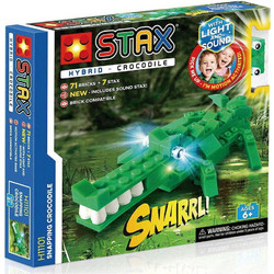 Τουβλάκια Snapping Crocodile (Σετ 78Τμχ) LS-H11101 Multi Light STAX