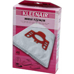 Kleenair MI-7 Σακούλες Σκούπας 4τμχ Συμβατές με Σκούπα Miele