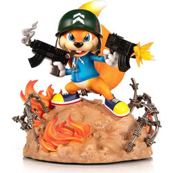 First 4 Figures Conker Conker's Bad Fur Day Soldier Conker 33cm
