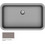 Macart Vigor U-100 Υποκαθήμενος Νεροχύτης Γρανίτη Pearl 78.5x48cm