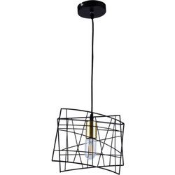 ARlight PDC 6089 BK Κρεμαστό Φωτιστικό Οροφής Μονόφωτο E27 Μαύρο
