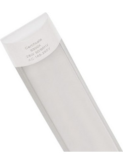 LED μπάρα πλαστική AC165-265V 50/60Ηz ψυχρό λευκό 6500Κ 28W 2520LM 90 x 7.5 x 2.4cm OEM