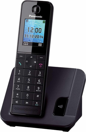 Ασύρματο τηλέφωνο Panasonic KX-TGH210 Ασύρματο Τηλέφωνο με Ανοιχτή Ακρόαση Μαύρο