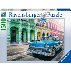 Puzzle Ravensburger Αυτοκίνητα της Κούβας 1500 Κομμάτια