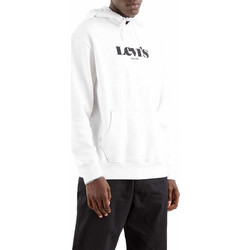 Levi's Relaxed Graphic Ανδρικό Φούτερ με Κουκούλα & Τσέπες Λευκό 38479-0038