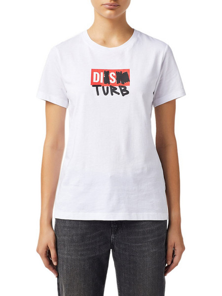 T-SHIRT DIESEL A04857-0HERA-100 - WHITE