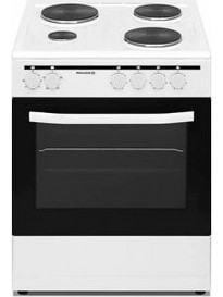 Philco ET640W Κουζίνα Ηλεκτρική 62lt με Εμαγιέ Εστίες 59.8cm