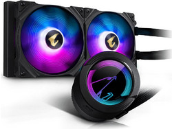 Gigabyte Aorus Waterforce 280 Υδρόψυξη CPU 140mm RGB για Socket 115x / 1366 / 2011 / 2066 / AM4 / TR4 / 1200 / sTRX4 / 1700