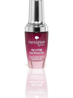 Messinian Spa Bio Lifting Face & Neck & Αντιγηραντικό Serum Προσώπου & Ντεκολτέ για Σύσφιξη με Βιταμίνη E & Πεπτίδια 30ml