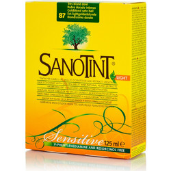 Sanotint Light 87 Πολύ Ξανθό Χρυσαφί Φυτική Ημιμόνιμη Βαφή Μαλλιών Χωρίς Αμμωνία 125ml