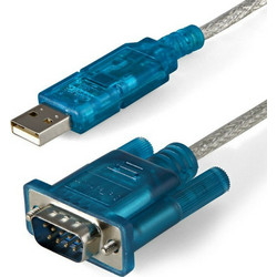 StarTech Καλώδιο USB-A σε RS232 9-pin male 0.9m Μπλε