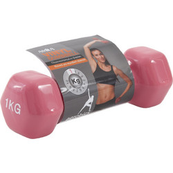 Amila 44491 Pink Βαράκι Εξάγωνo Βινυλίου 1kg