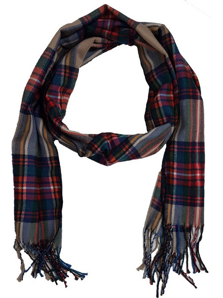 Legend - LGS-3021-88 - Check Colorful - Κασκόλ Cashmere Touch - beige