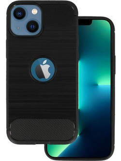 Powertech Carbon Back Cover Black (iPhone 13)