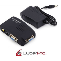 CyberPro CP-AV10 Converter AV to VGA (power, cables)