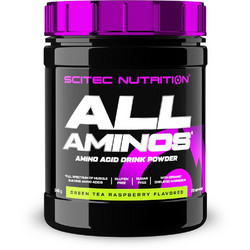 Scitec Nutrition All Aminos Green Tea Raspberry 340gr