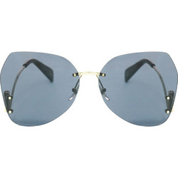 Marc Jacobs MARC 373/S 807/IR Γυναικεία Γυαλιά Ηλίου Τετράγωνα Μεταλλικά Χρυσά με Γκρι Polarized Φακό