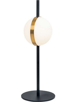 Zambelis Lights 2004 Πορτατίφ LED Λευκό Μαύρο Φ12.5xΥ42cm