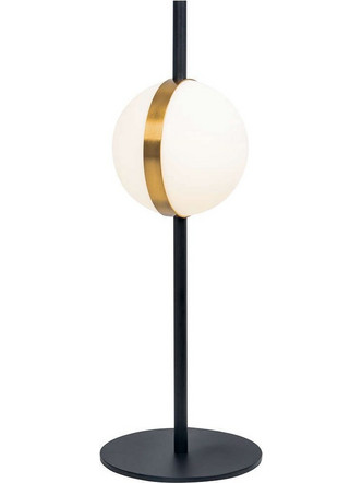 Zambelis Lights 2004 Πορτατίφ LED Λευκό Μαύρο Φ12.5xΥ42cm