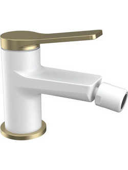 Karag Andare WNW468073PH-B Μπαταρία Μπιντέ Μπάνιου Άσπρη/Χρυσή