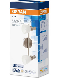 OSRAM 4058075048058 Φωτιστικό Σποτ 2 X G9 (Περιλαμβάνονται)