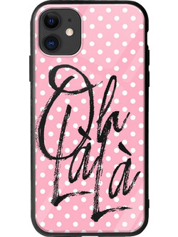 Θήκη Oh La La iPhone 11 Groove TPU (Tempered Glass και TPU)