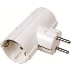 Eurolamp Αντάπτορας 2 Θέσεων 10004