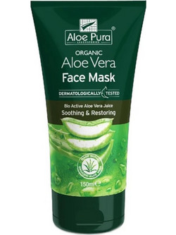 Optima Aloe Vera Κρεμώδης Μάσκα Προσώπου για Ενυδάτωση με Αλόη 150ml