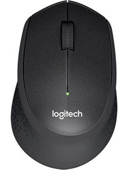Logitech M330 Silent Plus Ασύρματο Ποντίκι Black