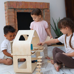 PlanToys Μοντέρνο κουκλόσπιτο 7122