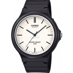 Casio Ανδρικό Ρολόι με Μαύρο Λουράκι MW-240H-7EVEF
