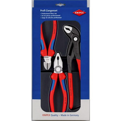 Knipex 00 20 09 V01 Σέτ Γκαζοτανάλια Cobra , Πλαγιοκόφτη , Πένσας