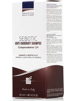 Galenia Skin Care Sebotic Anti-Dandruff Σαμπουάν κατά της Ξηροδερμίας της Πιτυρίδας & της Σμηγματορροϊκής Δερματίτιδας για Ξηρά Μαλλιά 125ml