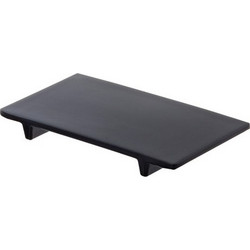 Δίσκος Μελαμίνης Sushi Tray 20 8x12x2 3cm με πόδια μαύρος Leone c427886