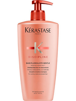 Kerastase Discipline Bain Fluidealiste Sulfate Free Σαμπουάν Κερατίνης για Φριζάρισμα για Σγουρά & Βαμμένα Μαλλιά 500ml