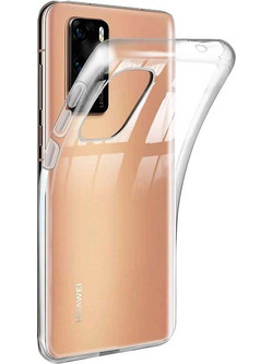 Back Cover Silicone 0.5mm Transparent (Huawei P40)