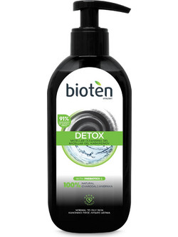 Bioten Detox Cleansing Gel Καθαρισμού Προσώπου για Ακμή 200ml